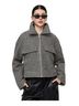 Cider WOOL-LOOK COLLAR ZIP THROUGH OVERSIZED CHIC JACKET Jacket - photo 2