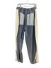 Pol Floral Solid Blue Casual Pants Size S - photo 2