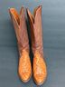 Lucchese 100% Leather Tan Brown Boots Size 6 1/2 - photo 3