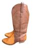 Lucchese 100% Leather Tan Brown Boots Size 6 1/2 - photo 2