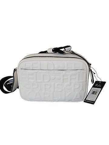 Karl Lagerfeld Paris Leather Crossbody Bag (view 2)