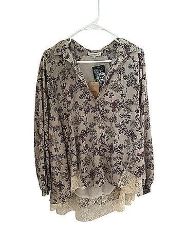Umgee Long Sleeve Blouse (view 1)