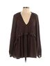 ASOS 100% Polyester Asos Long Sleeve Blouse Size 12 - photo 1