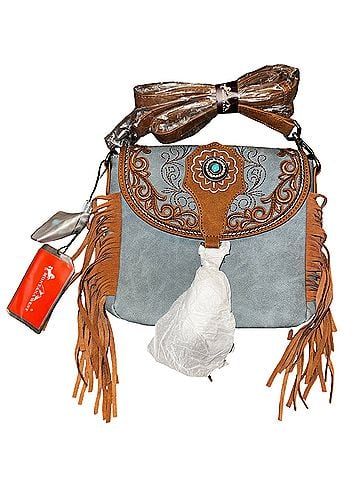 Montana West Leather Crossbody Bag (view 1)