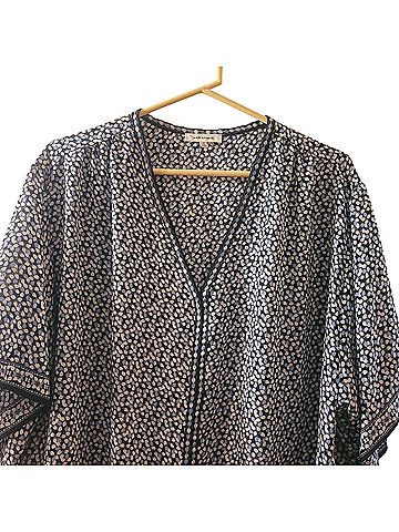 Max Studio Short Sleeve Blouse (view 2)