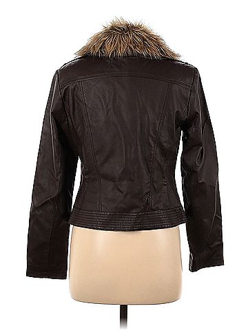 INC International Concepts Inc International Concepts Faux Leather Jacket (view 2)