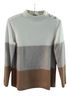 Talbots White Gray Tan Pullover Sweater Size M - photo 1