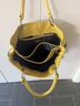 Plinio Visona 100% Leather Yellow Leather Hobo One size - photo 4
