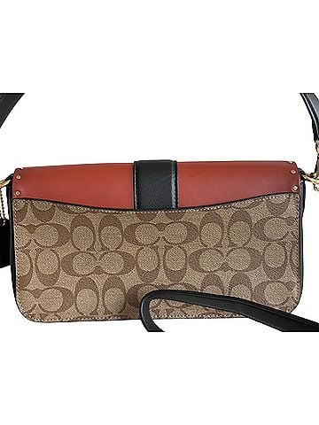 Coach Georgie Colorblock Leather Crossbody Bag (view 2)