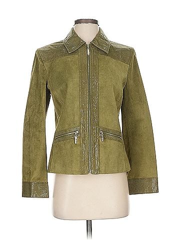 St. John Sport St. John Sport Leather Jacket (view 1)