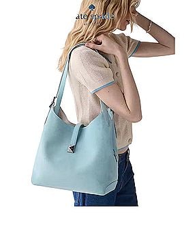 Kate Spade New York Deco Large Suede Shoulder Bag (view 2)