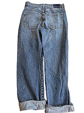 AMO Sonia Cuffed Splatter Jeans (view 2)