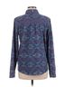 Faherty Print Blue Faherty Long Sleeve Button Down Shirt Size M - photo 2