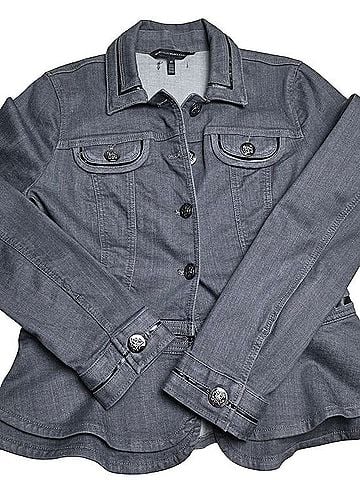 White House Black Market Peplum Blazer Jacket (view 2)