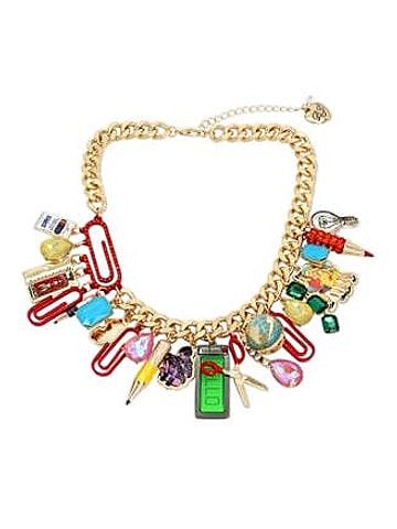 Betsey Johnson Statement Back To School Necklace Leather Belt (view 2)