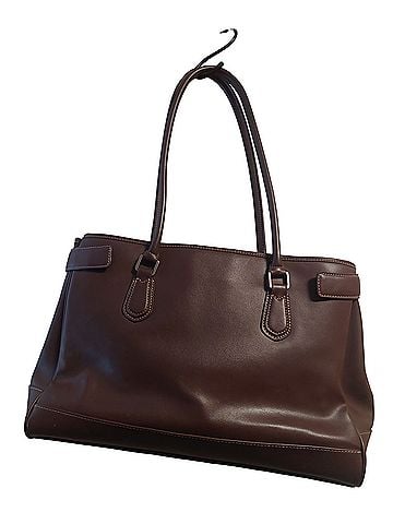 Liz Claiborne Leather Tote (view 2)