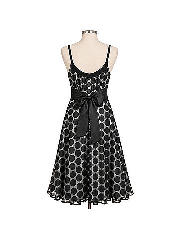 Studio 1940 Vintage Y2K Polka Dot Cocktail Dress (view 2)