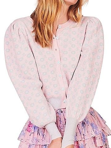 LoveShackFancy Larsen Cardigan Cardigan (view 1)