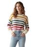 Gap Stripes White Pink Casual Sweaters Size XL - photo 1