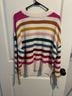 Gap Stripes White Pink Casual Sweaters Size XL - photo 4