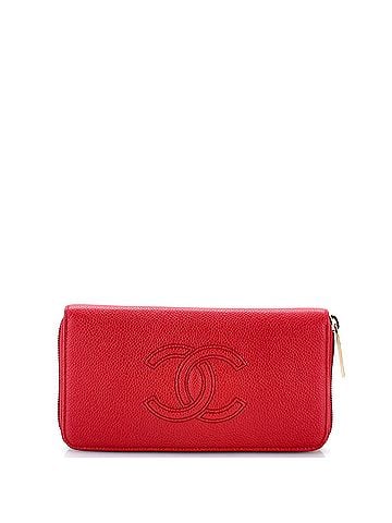 Chanel Timeless CC Zipped Wallet Caviar Long (view 1)