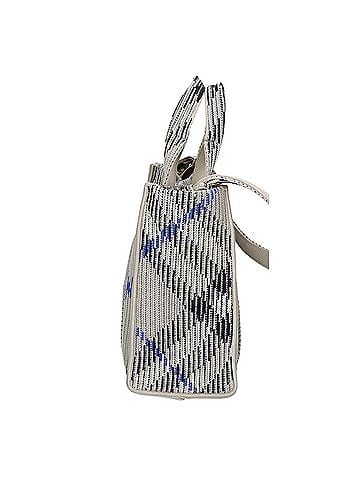 Burberry BURBERRY 8090404 LL MN KNIT TOTE 2-way Shoulder Bag Tote B9629 LICHEN Women's (view 2)