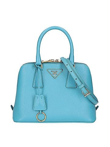 Prada PRADA 1BA838 Saffiano Lux 2-Way Shoulder Bag/Handbag, Turquoise, Gold Hardware, Women's (view 1)