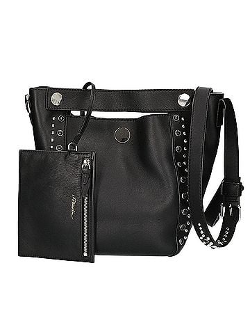 3.1 Phillip Lim 3.1 Phillip Lim AS17-A073NPS Dolly Small Studded Tote Bucket Bag - Shoulder Bag, Black, Women's (view 1)