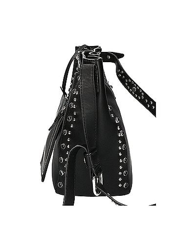 3.1 Phillip Lim 3.1 Phillip Lim AS17-A073NPS Dolly Small Studded Tote Bucket Bag - Shoulder Bag, Black, Women's (view 2)