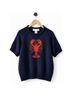 Free Assembly 100% Cotton Blue Orange Casual Sweaters Size S - photo 6