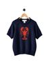 Free Assembly 100% Cotton Blue Orange Casual Sweaters Size S - photo 1