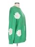 Tuckernuck 100% Cotton Floral Green Tuckernuck Pullover Sweater Size L - photo 3
