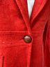J.Crew 100% Wool 100% Acetate Houndstooth Red Blazer Size 6 - photo 7