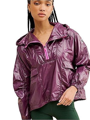 Free People Spring Showers Packable Rain Jacket Raincoat (view 1)