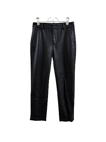 Zara Faux Leather Pants (view 1)