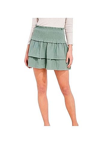 Vineyard Vines Seastitch Double Gauze Smocked Skirt Casual Skirt (view 1)