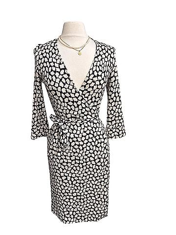 Diane von Furstenberg Wrap Dress Cocktail Dress (view 1)