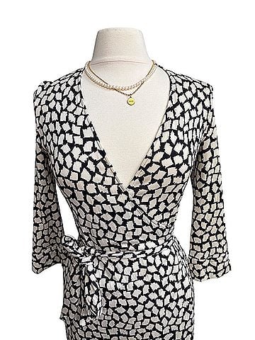 Diane von Furstenberg Wrap Dress Cocktail Dress (view 2)