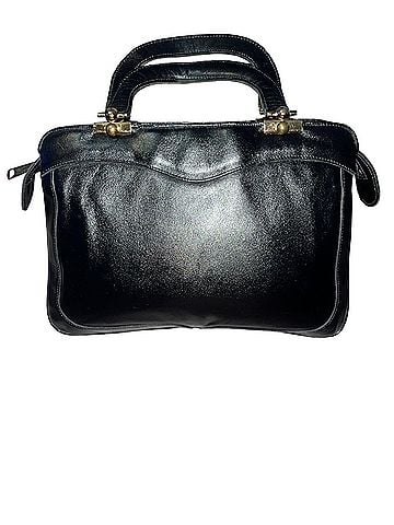 Etienne Aigner Leather Satchel (view 2)