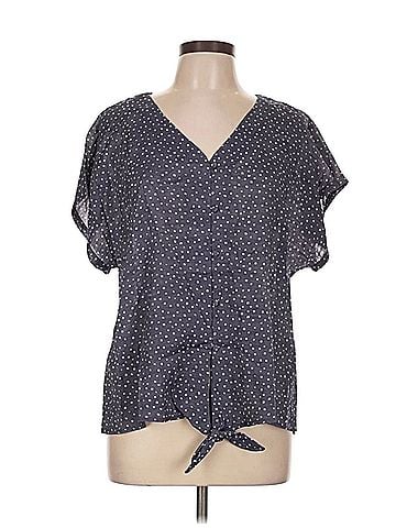 Bobeau Short Sleeve Blouse (view 1)