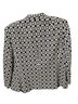Evan Picone Graphic Black White Blazer Size 8 - photo 2