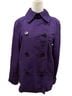 Ralph Lauren 100% Polyester 100% Acetate Purple Trenchcoat Size S - photo 7