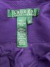 Ralph Lauren 100% Polyester 100% Acetate Purple Trenchcoat Size S - photo 3