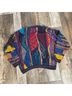 Coogi 100% Cotton Print Multi Color Pullover Sweater Size L - photo 5