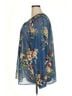 Torrid 100% Polyester Floral Blue Torrid 3/4 Sleeve Blouse Size 3X - photo 4