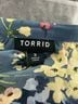Torrid 100% Polyester Floral Blue Torrid 3/4 Sleeve Blouse Size 3X - photo 6