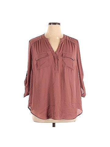 Torrid Harper Torrid Long Sleeve Blouse (view 1)