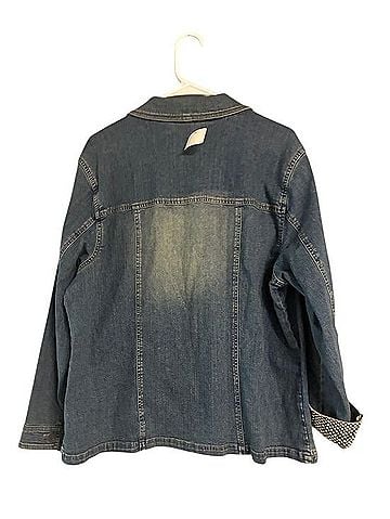 Sigrid Olsen Chic Chateau Denim Jacket (view 2)