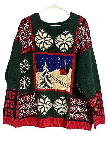 Croft & Barrow Knitted By Hand Pullover Sweater (view 1)
