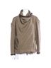 Isabel Marant Wool Boucle Lamb Leather Wrap Knit Moto Jacket Jacket - photo 1